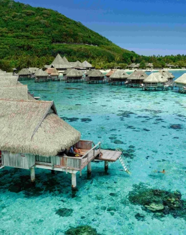 Accommodation in Moorea ©_Grégoire Le Bacon