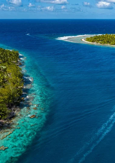 Aerial view of Rangiroa©_Michael Runkel