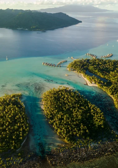 Drone view of Taha'a © Karl Shakur