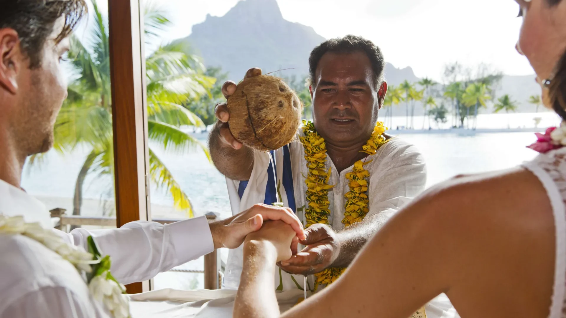 Wedding in Bora Bora © Tahiti Tourisme