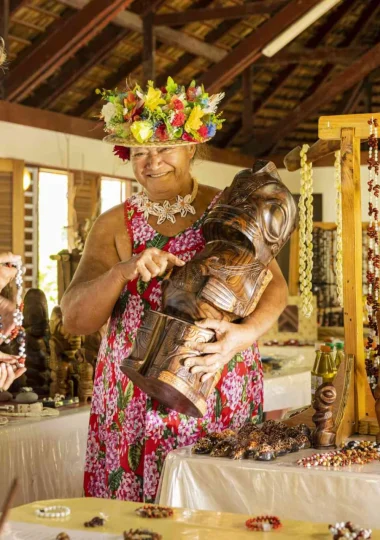 Rencontre et découverte de l'artisanat de Nuku Hiva © Grégoire Le Bacon