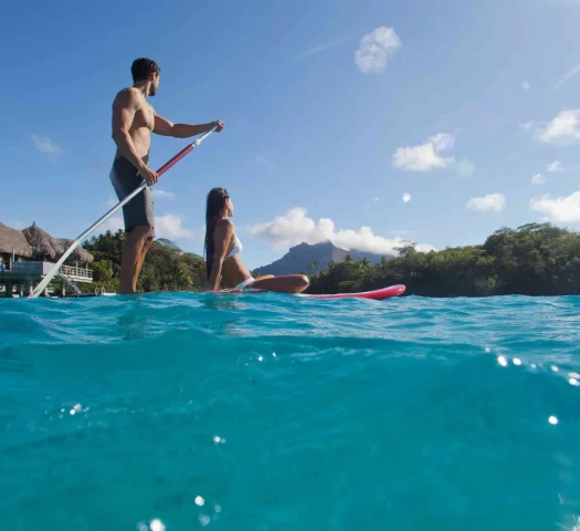 Aquatic activities in The Islands of Tahiti