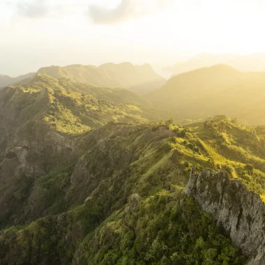 The mountains of Nuku Hiva © Grégoire Le Bacon