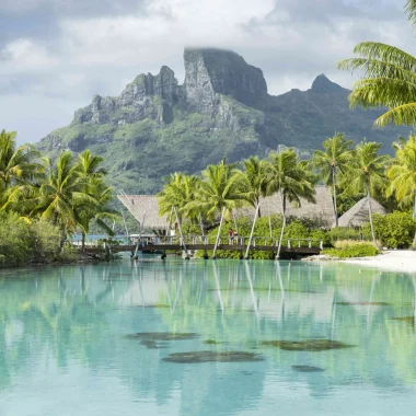 View of Mount Otemanu, Bora Bora © Grégoire Le Bacon