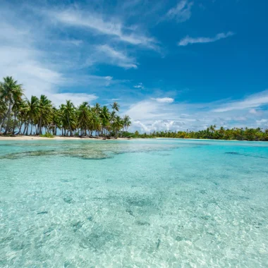 View of Fakarava lagoon ©_Grégoire Le Bacon